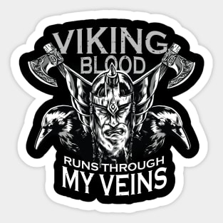 Viking Blood Sticker